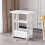 Bedside Table Cabinet Side End Table Nightstand Storage Organizer 5