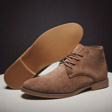 Five eye Chukka Boots Mens Casual Walking Shoes For All Seasons