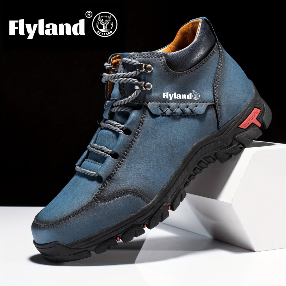 FLYLAND Mens Chukka Ankle Boots With Assorted Colors Outdoor Sport Shoes For Camping Hiking on OnBuy