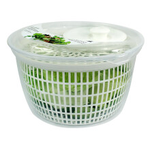 Salad Bowl Spinner Veggie Lettuce Leaf Dryer Water Herb Draining Drying Drainer