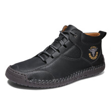 Mens Chukka Boots Anti skid Lace up Ankle Boots For Outdoor