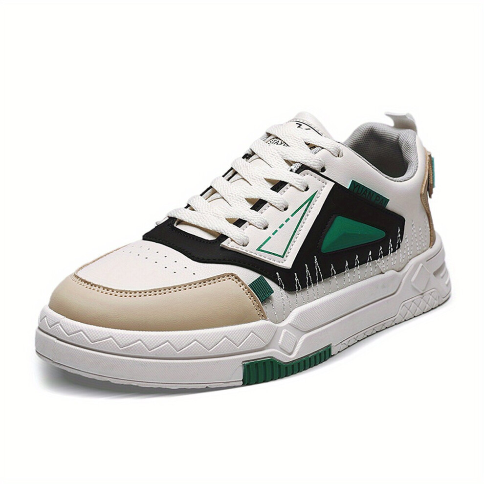 Mens Block Skate Shoes Wear resistant Non Slip Casual Shoes For Youth-image-OPC-PC8H6K8-NEW