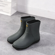 Mens Rain Boots Wear resistant Waterproof Non slip Knee High Rain Shoes For Outdoor Working Fishing