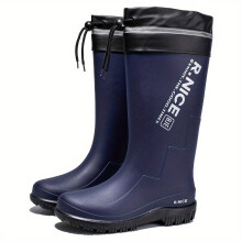 Mens Waterproof Rain Boots Lightweight Garden Shoes