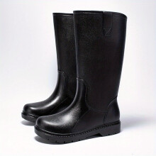 Mens High Top Rain Boots Wear resistant Waterproof Non slip Galoshes For Outdoor Walking Fishing