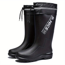 Mens Waterproof Rain Boots Lightweight Garden Shoes