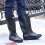 Mens Waterproof Non slip Wear resistant Work Rain Boots 3