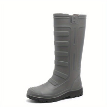 Men High Top Rain Boots Wear resistant Waterproof Non slip Rain Shoes For Outdoor Walking Fishing