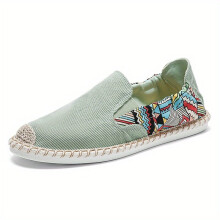 Mens Espadrilles Loafer Shoes Casual Slip on Shoes Comfortable Walking Shoes