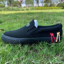 Mens Canvas Loafer Shoes Breathable Lightweight Non slip Slip On Shoes Mens Shoes Spring And Summer