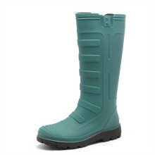 Men High Top Rain Boots Wear resistant Waterproof Non slip Rain Shoes For Outdoor Walking Fishing
