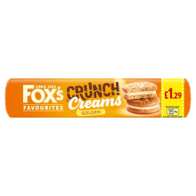 Fox's Favourites Crunch Creams Golden 200g ( pack of 12 )