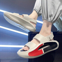 Mens Platform Sandals Casual Non Slip Shoes Open Toe Shoes For Outdoor Beach Spring And Summer