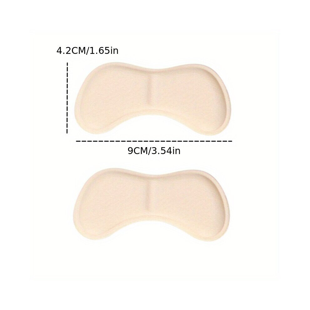 1pair Heel Sticker Anti drop Heel Anti wear Foot Shoes Large Change Small Artifact Shrink Half Size Heel Anti wear Sticker High Heels Half Size Pad Ch