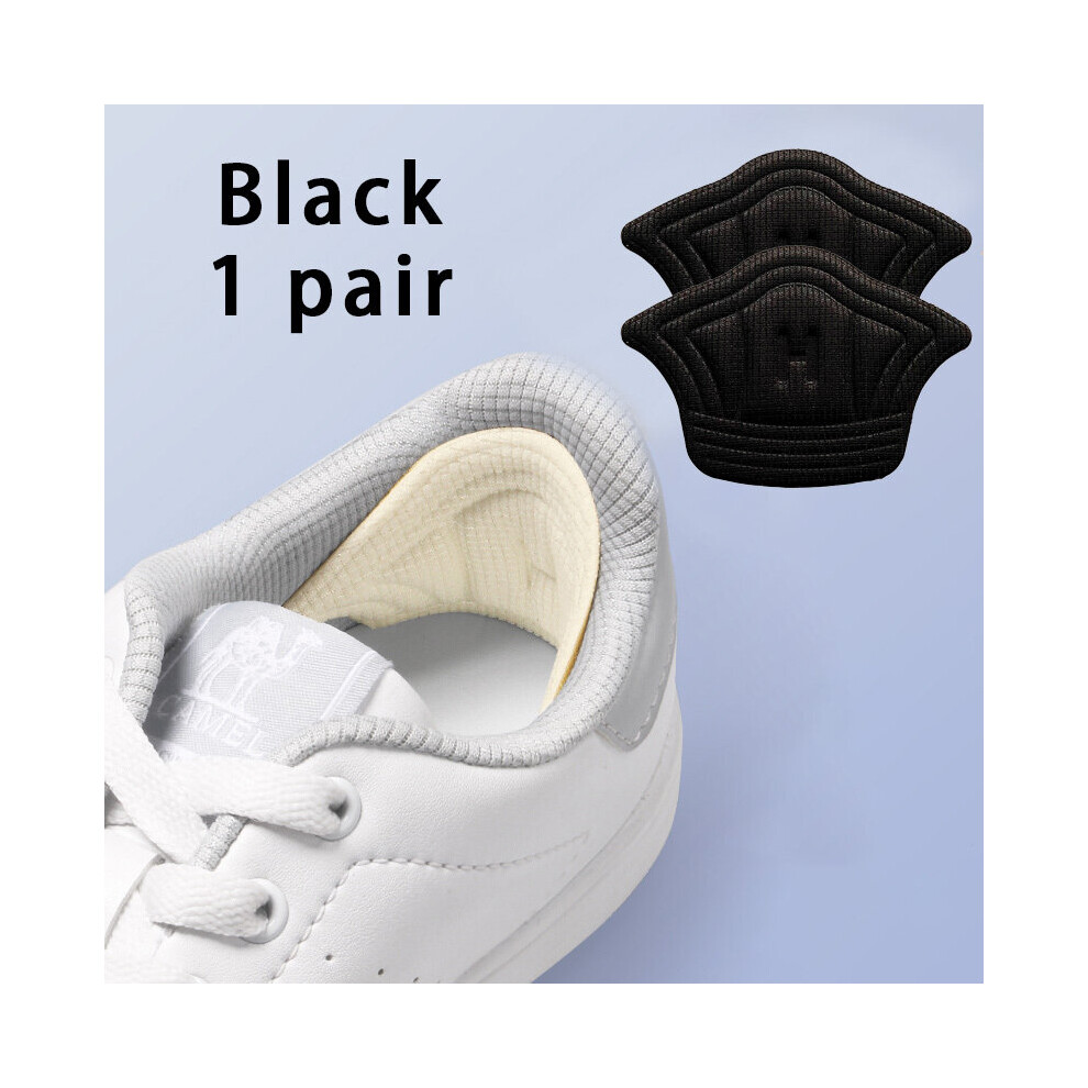 1 Pair Sneakers Heel Sticking Shoes Big Change Small Artifact Heel Cushion Pads Sticker Anti wear Feet Pad Protector Sticker Foot Care Inserts
