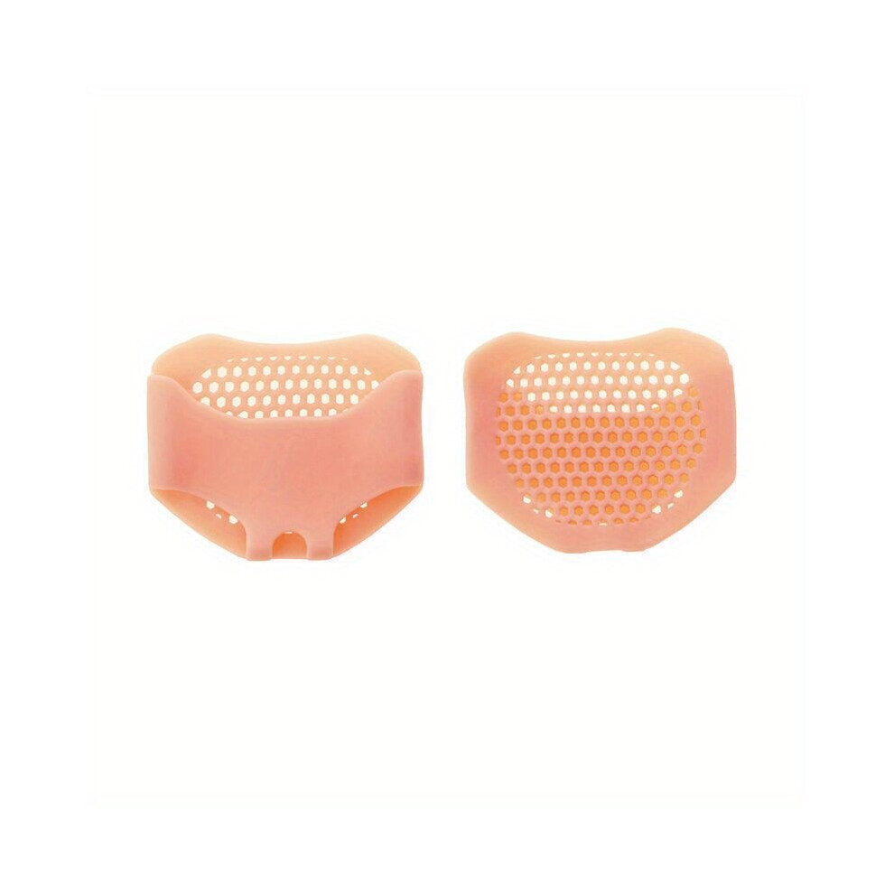 Multicoloured 2Pcs Pain Relief Silicone Forefoot Pad Massage Comfortable Non Slip Insole