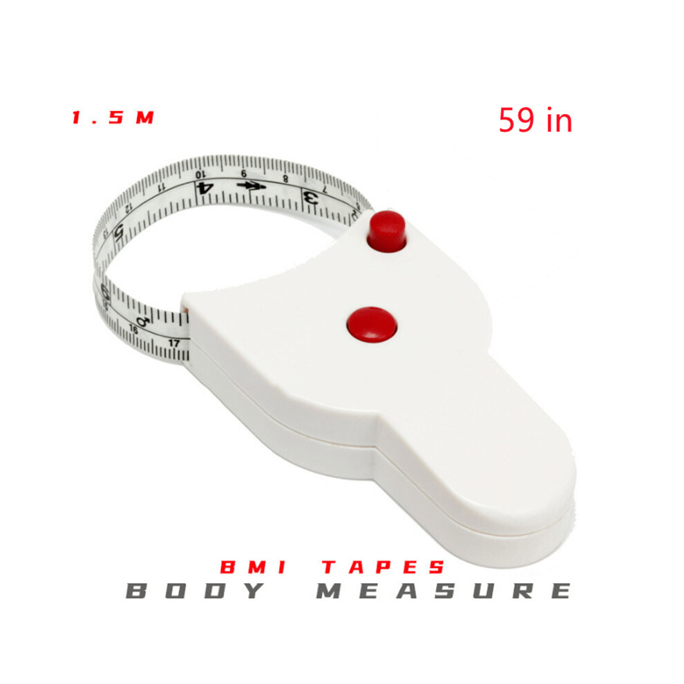 Professional Automatic Flexible T Three Circumference Tape Measuring Ruler 885664971992