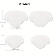 4pcs Breathable Sneakers Patches Comfortable Heel Protector Adhesive Patch Repair Shoes Heel Products