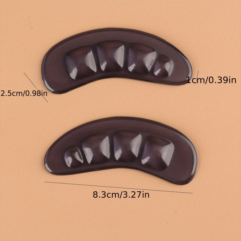 Multicoloured Heel Cushion Pads Stickers High Heels Non Slip Forefoot Pads