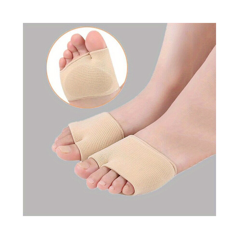 1pair Soft Forefoot Protector Thickened Non slip Shock absorbing Foot Pads Insoles
