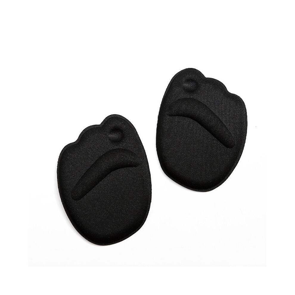 Black 1Pair Metatarsal Pads Ball Of Foot Cushions High Heel Inserts Insole Pads Reusable Forefoot Cushions For Prevent Blisters And Calluses And Metatarsal