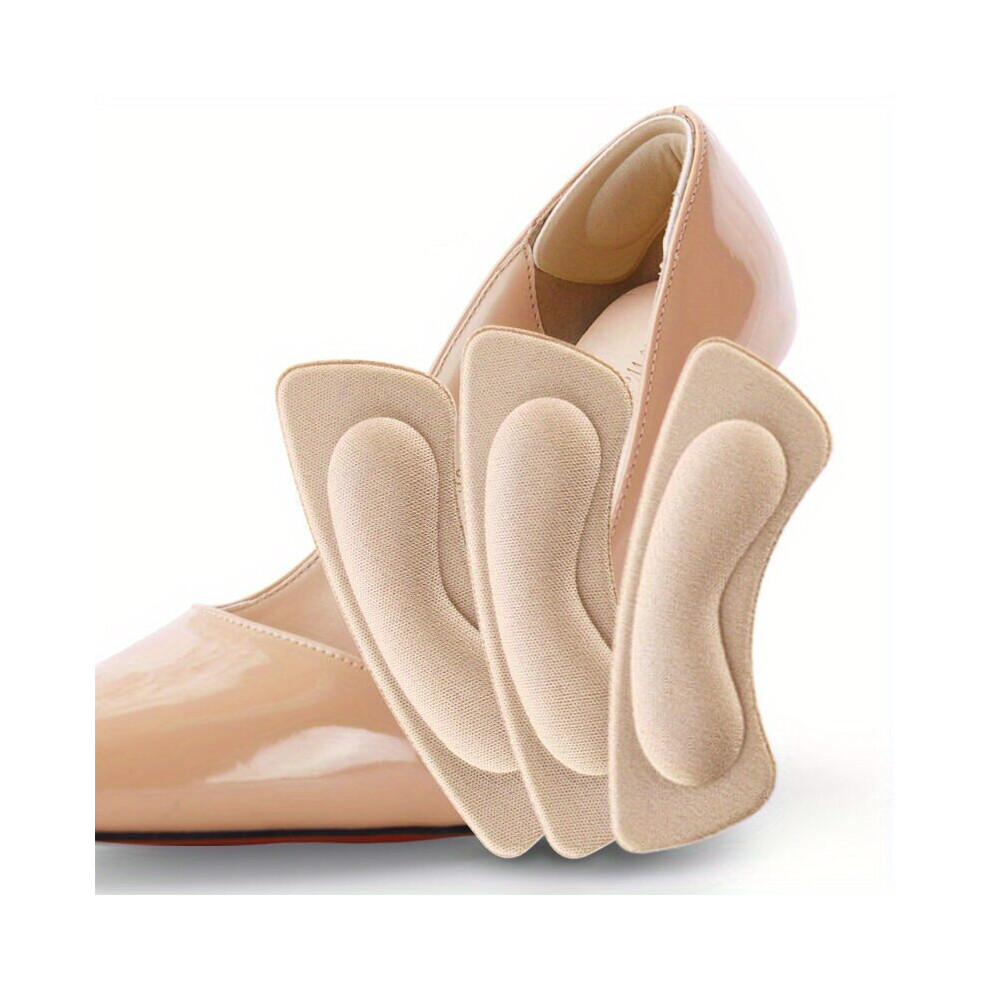 2pcs Heel Pads Heel Clip Liners Self Adhesive Insoles Foot Care Protectors