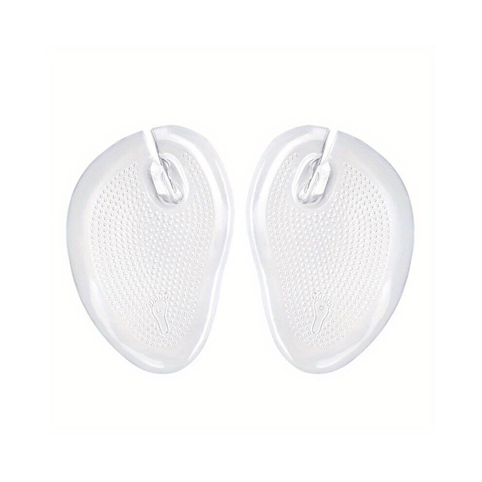 1pair Soft Flip Flop Toe Protectors Anti Abrasion Forefoot Pad