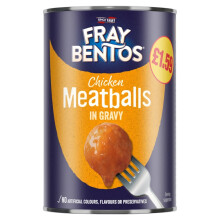 Fray Bentos Chicken Meatballs in Gravy 380g ( pack of 6 )