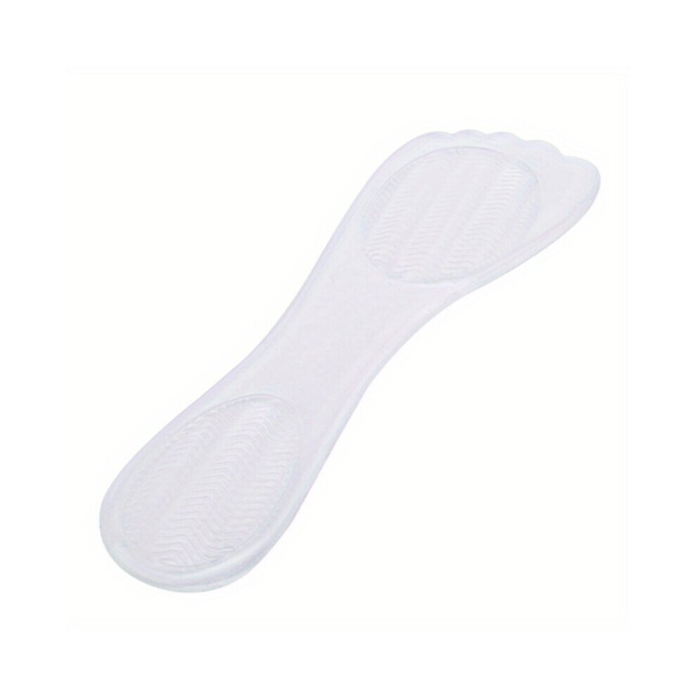 1 Pair Of Transparent Five finger Silicone Pads Womens High Heels Non slip Shock absorbing Pads