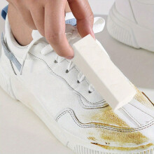 1pc Sneakers Small Shoes Suede Suede Material Shoes First Aid Decontamination Cleaning Eraser 7 3 03inch 2 1 06inch 1 0 7inch