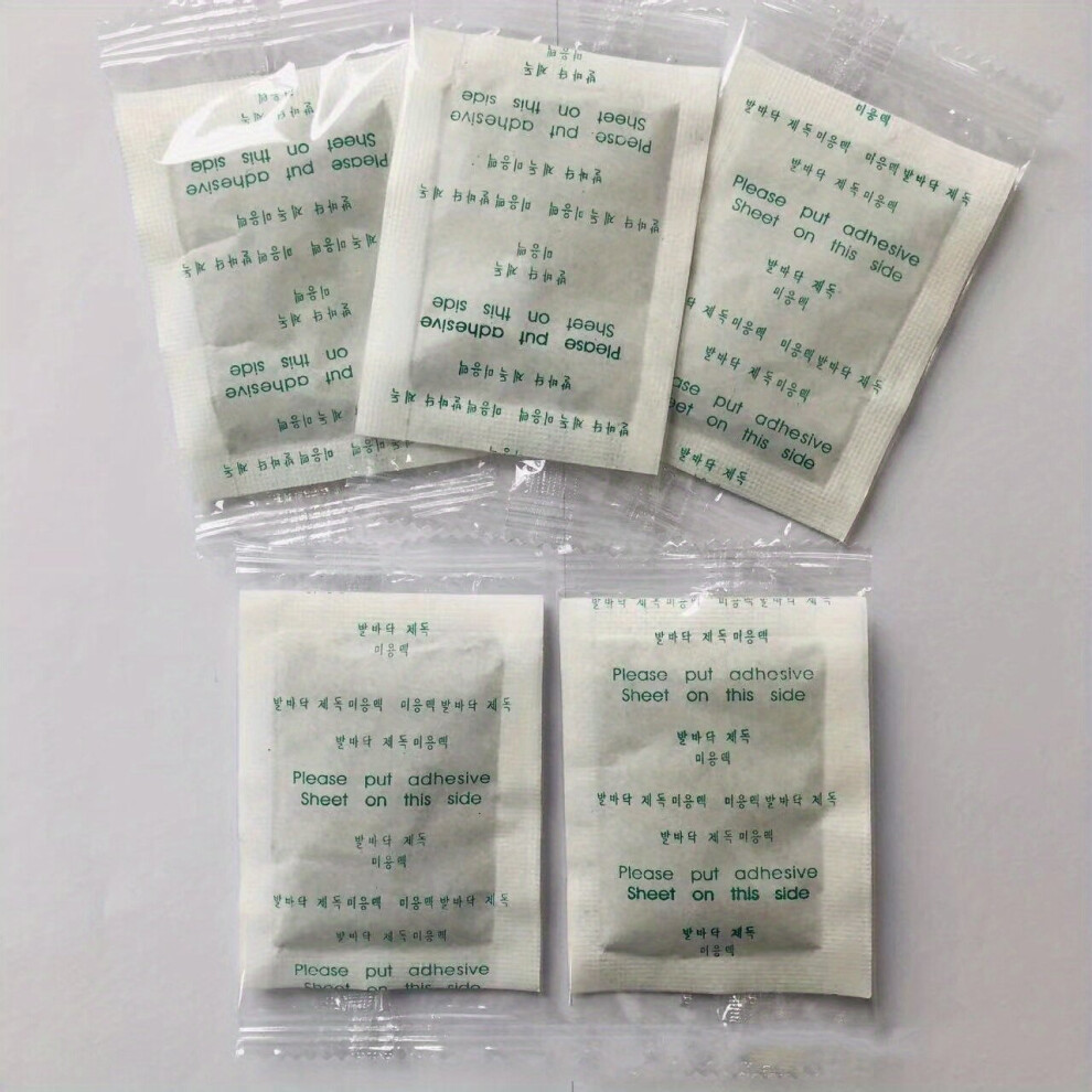 Multicoloured Wormwood Foot Patch Foot Care Wormwood Foot Patch Improves Blood Circulation And Metabolism Promotes Healthy Sleep And Relaxation 5 Packs