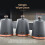 Tower Tower Cavaletto Grey Kettle 4 Slice Toaster Microwave Breadbin & Canisters 20