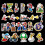 100pcs Super Mario Bros πριγκίπισσα Kawaii Σημειώσεις αυτοκόλλητα Laptop ποδήλατα αδιάβροχο 1