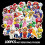 100pcs Super Mario Bros πριγκίπισσα Kawaii Σημειώσεις αυτοκόλλητα Laptop ποδήλατα αδιάβροχο 7