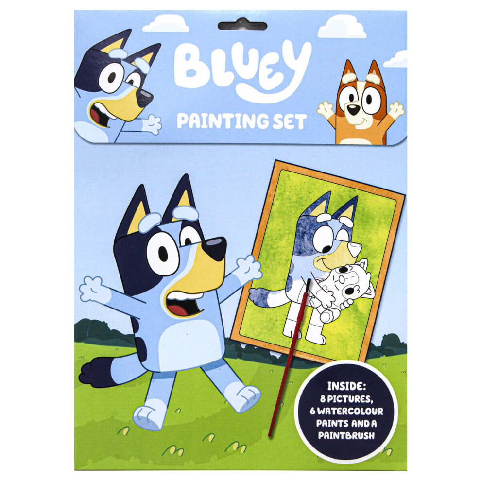 Bluey Painting Set