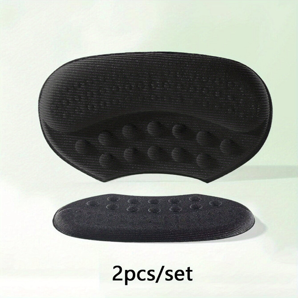 2pcs pack Self adhesive Breathable Anti wear Foot Anti drop Heel Patches Comfortable Heel Protector Adhesive Patch