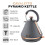 Tower Tower Cavaletto Grey Pyramid Kettle 4 Slice Toaster Microwave & Canisters 3