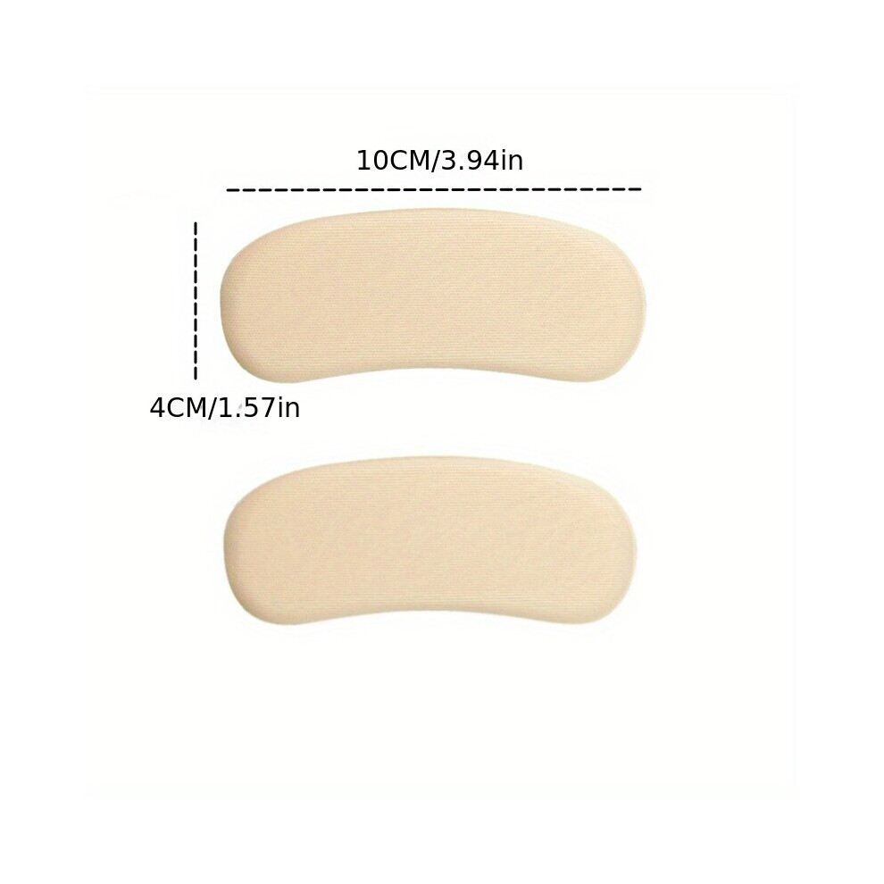 1pair Heel Stickers Anti drop High heeled Shoes Heel Anti wear Anti pain Foot Stickers Artifact Loafers Leather Shoes Half size Pad Thin