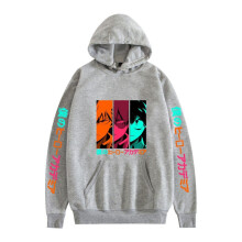 (Gray, L) Harakuju Hoodies My Hero Academia Unisex Pullover Hoodie Midweight Sweatshirt