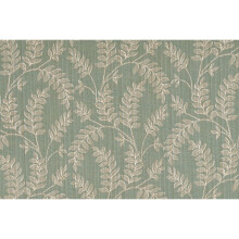 (Width 140 CM, Ledbury Leaf Duckegg) Kestrel Upholstery Fabric Curtains Crafts 140 cm Width Fabric For Craft By Meter
