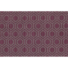 (Width 140 CM, Farington Geo Grape) Kestrel Upholstery Fabric Curtains Crafts 140 cm Width Fabric For Craft By Meter