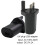 (6V) LR20 D Cell Battery Eliminator with USB Power Adapter Replacement 1 to 4pcs 1.5V 5