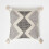 Homescapes Malmo Handwoven Textured Grey & Black Cushion 45 x 45 cm 1