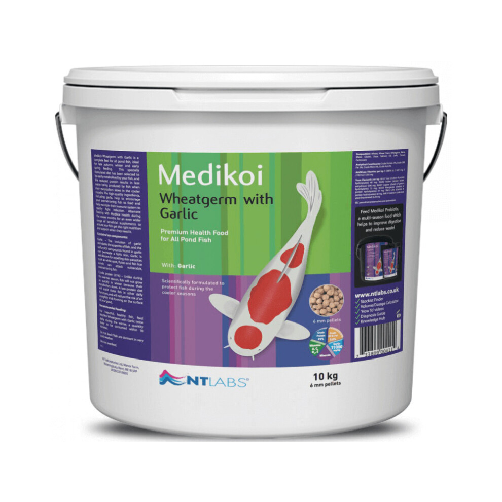 NT Labs Medikoi Wheatgerm & Garlic 3kg (6mm)