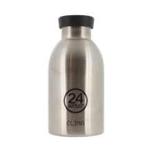 24 Bottles Clima 330ml Stainless Steel Bottle - Double-Wall Vacuum Insulated, Keeps Hot 12h / Cold 24h, BPA-Free, Eco-Friendly