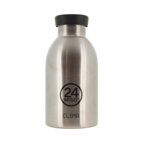 24 Bottles Clima 330ml Stainless Steel Bottle - Double-Wall Vacuum Insulated, Keeps Hot 12h / Cold 24h, BPA-Free, Eco-Friendly