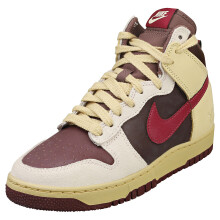 Nike Dunk High 1985 Damen Sneaker Grau Burgund - 37.5 EU