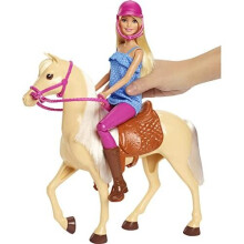 Barbie Doll, Blonde, Wearing Riding Outfit with Helmet, FXH13