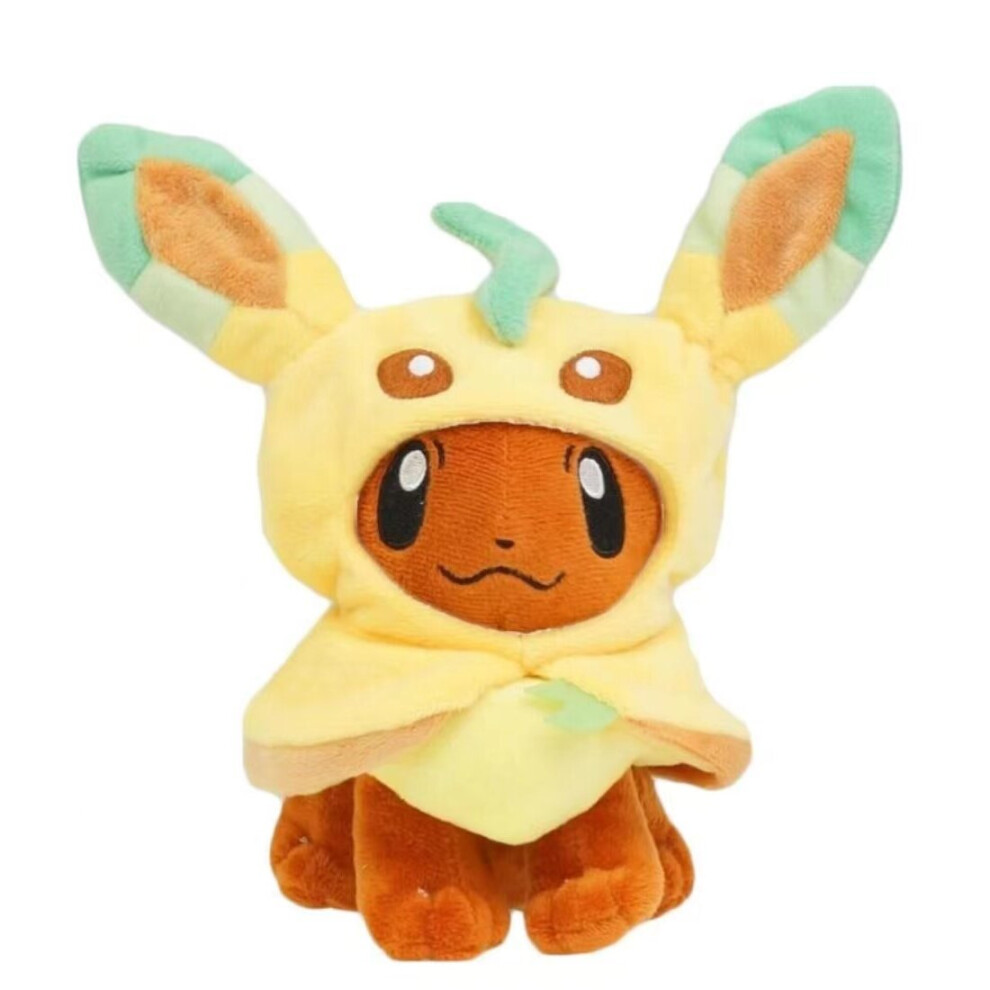 Doyarbim (Leafeon) Center Pikachu Cosplay Plush Doll Toy