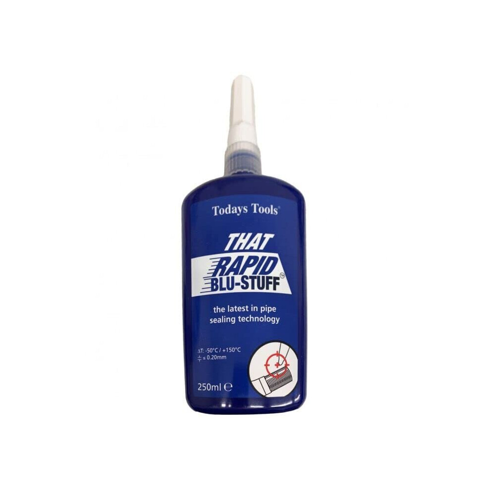 Todays Tools That Rapid Blue Stuff Anaerobic Sealant 250Ml Bottle 5060123062687
